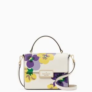 Kate Spade New York Reegan Pansy Top Handle Crossbody